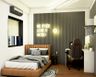 Single Bedroom Design With Pendant Lights - Livspace