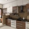 Modern Parallel Kitchen Design - Livspace
