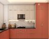 L-Shaped Modular Kitchen - Livspace