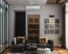 Living Room Design With A Grey Sofa - Livspace