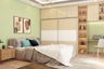 Earthy Master Bedroom - Livspace