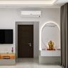 Mandir Design With Curved Arch - Livspace