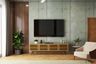 Industrial TV Cabinet Design - Livspace