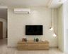 Light-Coloured TV Unit Design - Livspace