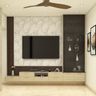 55-Inch Classic TV Unit Design - Livspace
