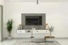 Compact Light-Coloured TV Unit - Livspace