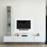White TV Unit With Storage - Livspace