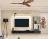 Wall-Mounted TV Cabinet Design - Livspace