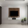 Modern White 36-Inch TV Unit - Livspace