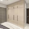 Light Beige Swing Wardrobe Design - Livspace