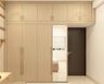 Light-Coloured Wardrobe Design - Livspace