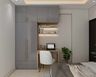 Compact Grey Wardrobe Design - Livspace