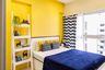 White And Yellow Kids Room Design - Livspace