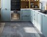 Grey Rectangular Flooring Design For Kitchens