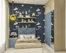 Kids Bedroom Design With Space Themed Wallpaper - Livspace