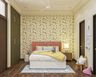 Kids Bedroom Design With Lion Themed Wallpaper - Livspace