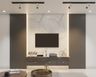 Gothic Grey High-Gloss TV Unit Design - Livspace