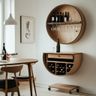 Teak Home Bar Design