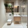Bathroom Design with Glass Partition