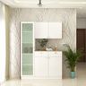 White Crockery Unit Design