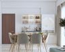 Dining Room Design with 6-Seater Table