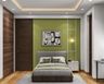 Kids Bedroom Design with Green Walls