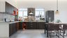 L-Shaped Kitchen Design with Open Racks