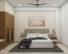 Wallpaper Design in Beige and Grey