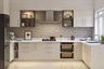 White and Grey Subway Ceramic Tiles Design