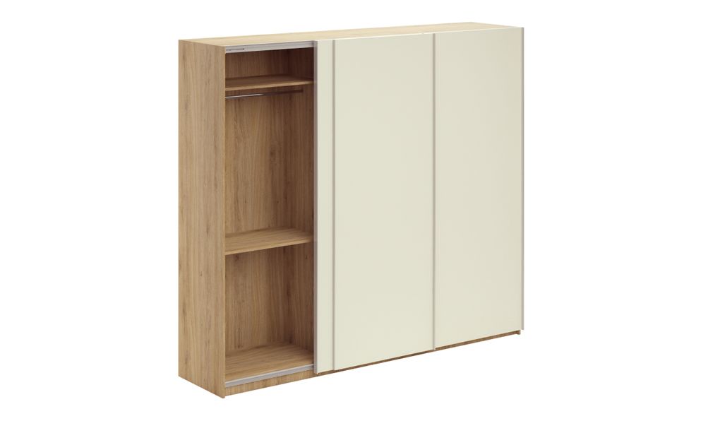 Everything you need to know about wardrobe unit - Overlay Sliding 3-Door