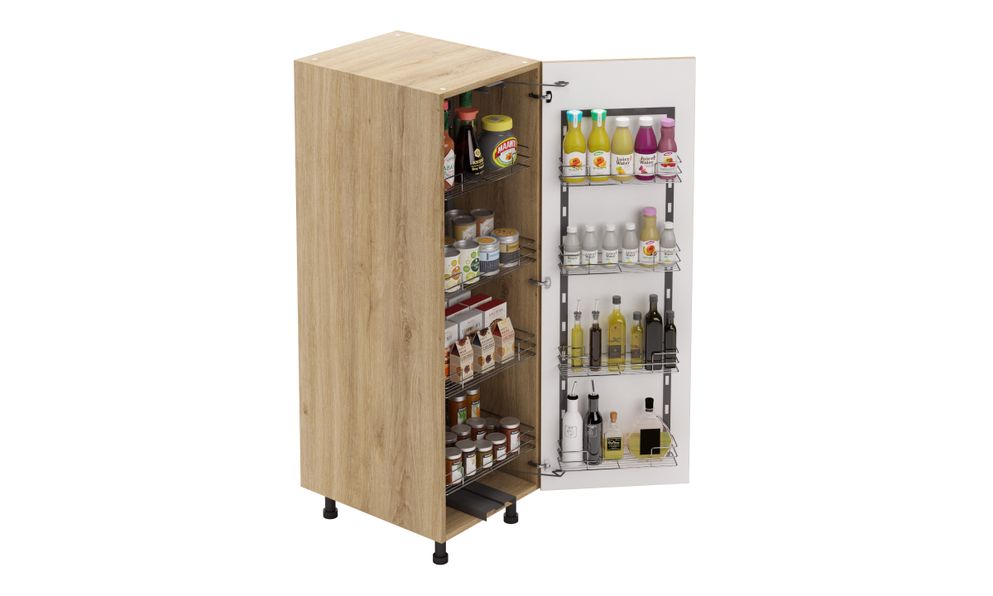 Mid-tall Unit, Tandem Pantry Pullout