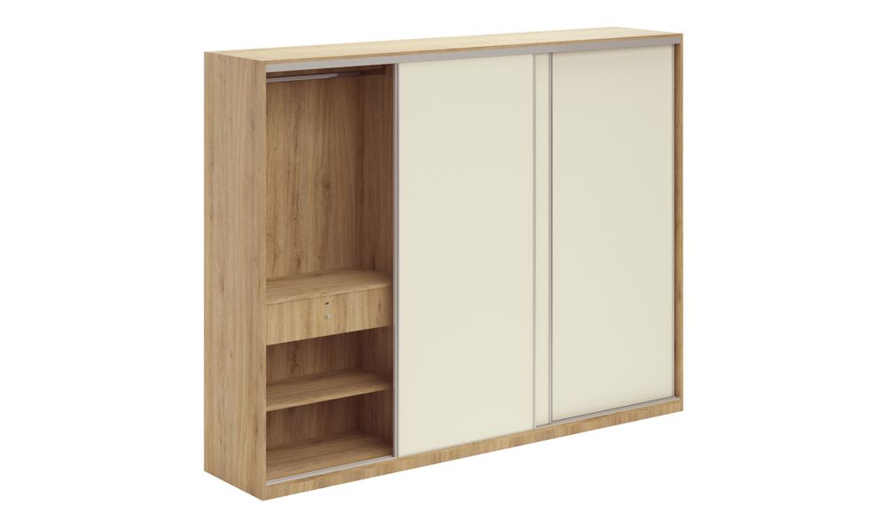 Everything you need to know about wardrobe unit - Inset Sliding 3-Door